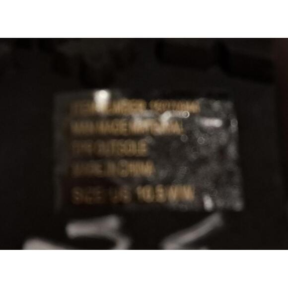 Women’s Torrid Black Ankle Boots Block Heel Lace Up Zip Trim & Strap New No Box - Picture 7 of 7